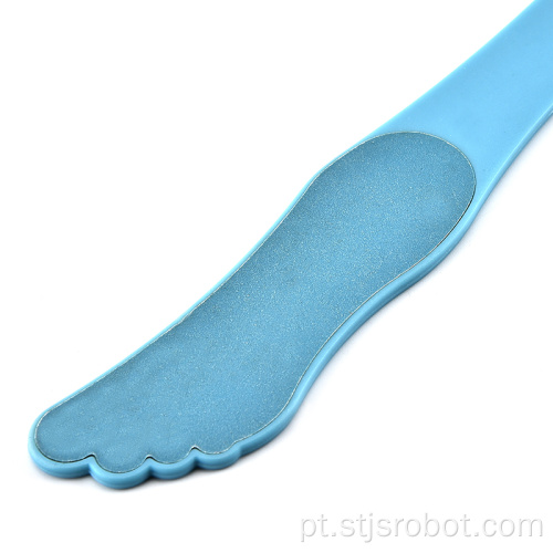 Arquivo de plástico único lado lidar com a pele pés para baixo para os cuidados com os pés bom ajudante